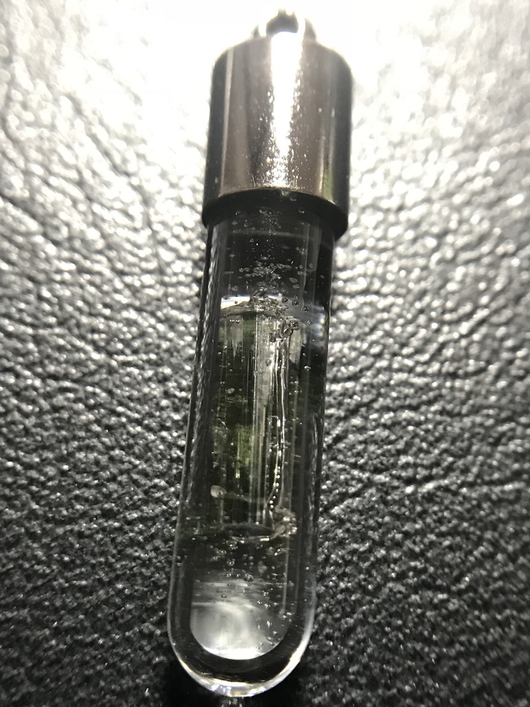 【レビュー用試作品】トルマリン入り試験管(中)