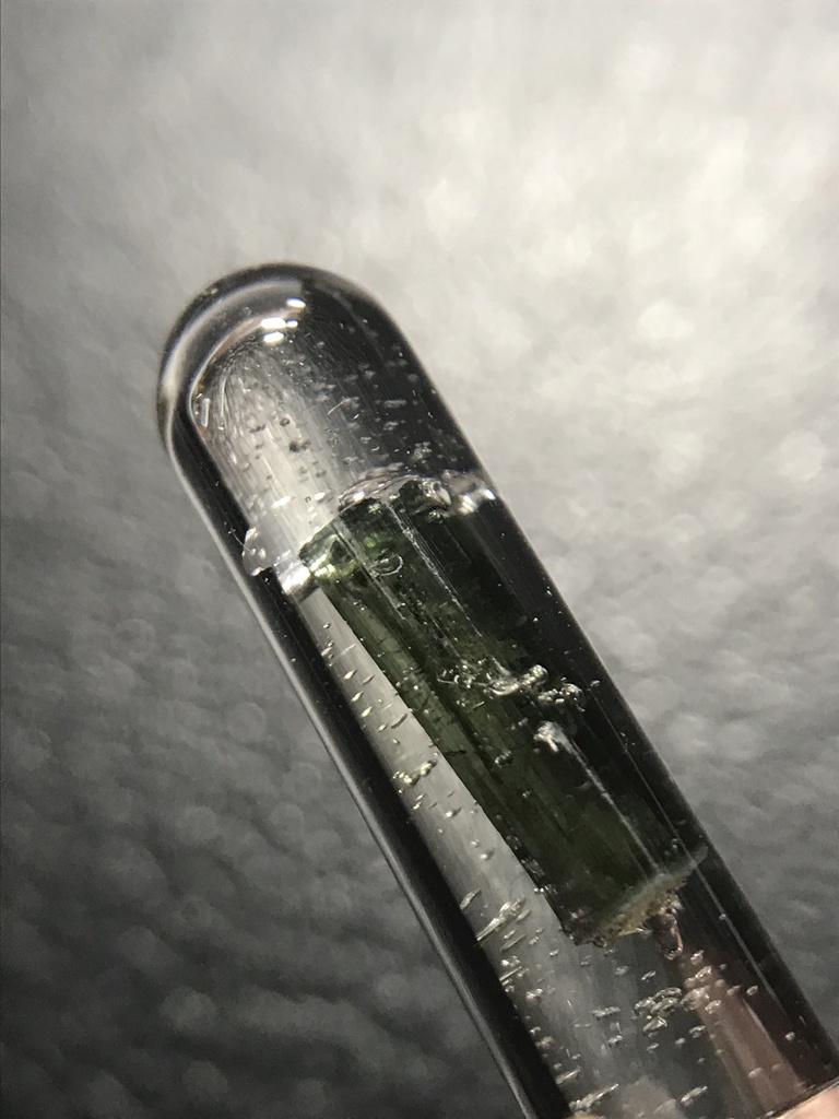 【レビュー用試作品】トルマリン入り試験管（中）