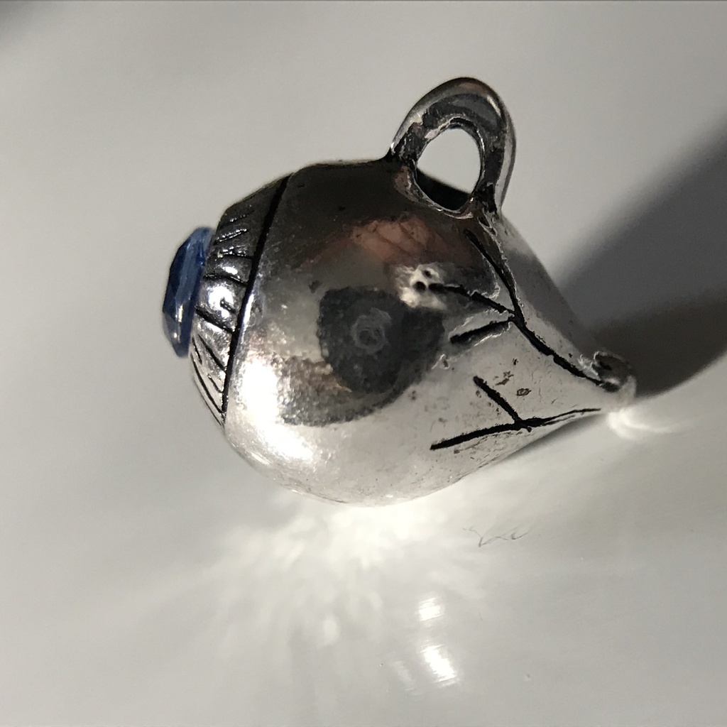 【試作品】カイヤナイトの水晶体の眼球チャーム