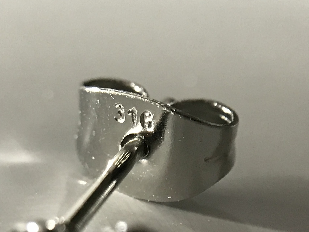 【試作品】トルマリン結晶のピアス