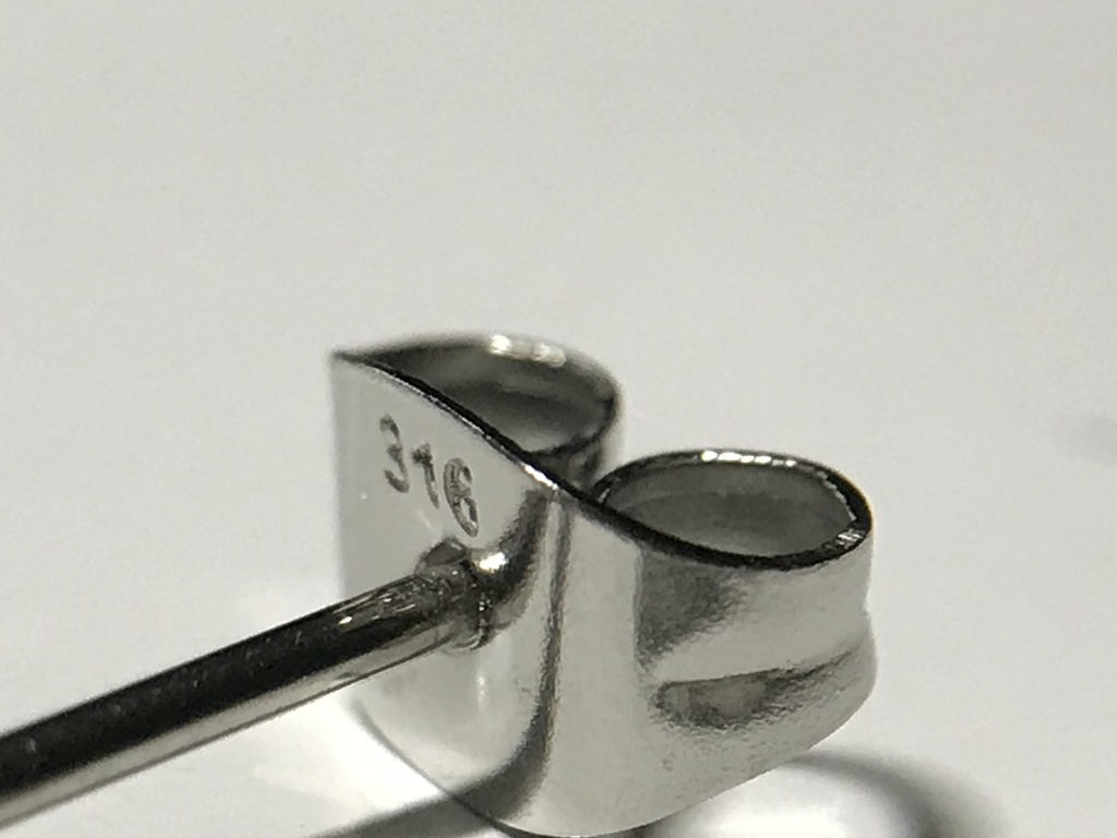 【試作品】オパールとクロスのピアス