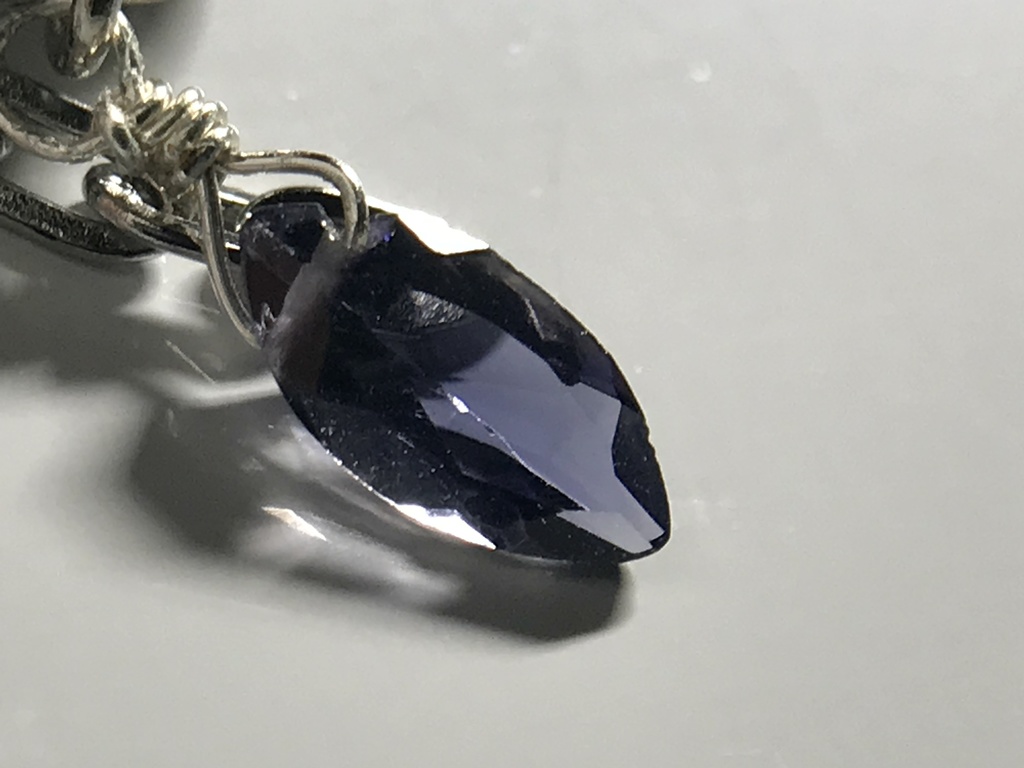 【試作品】アイオライトとアンカーのチャーム