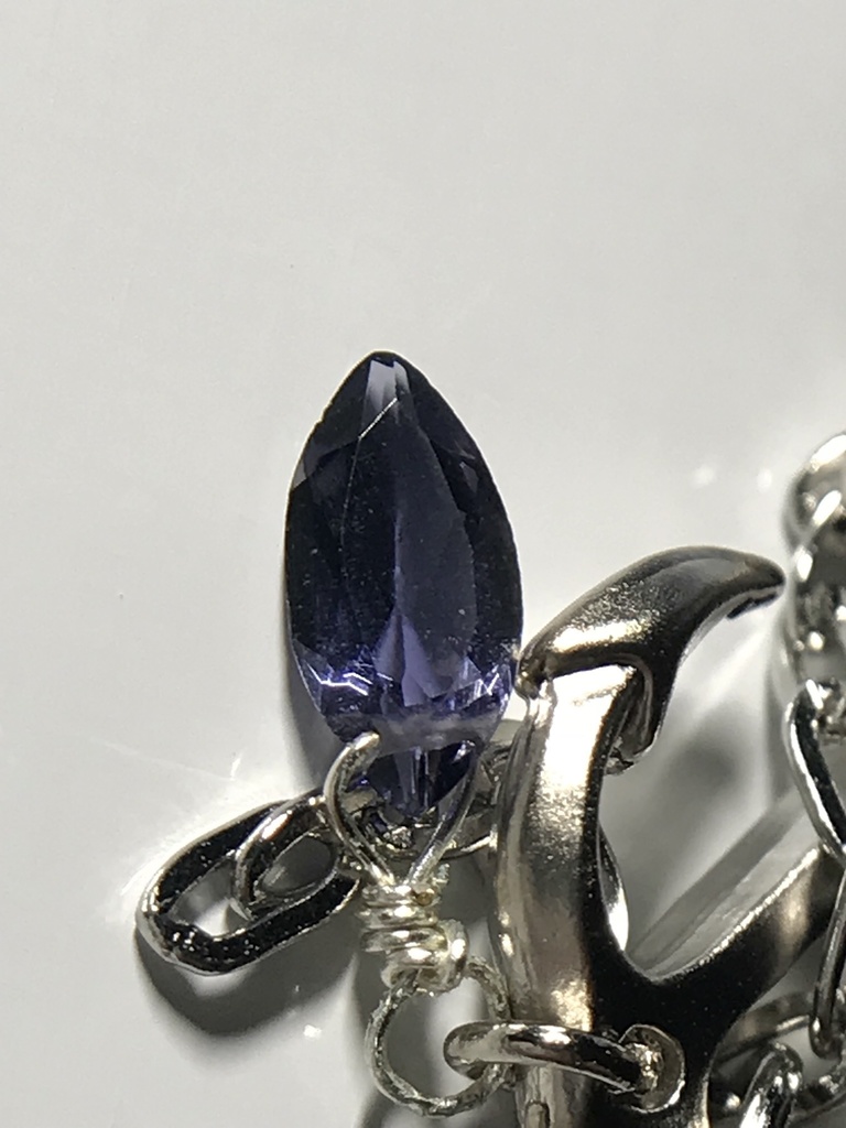 【試作品】アイオライトとアンカーのチャーム