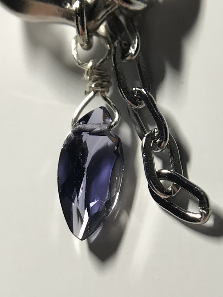 【試作品】アイオライトとアンカーのチャーム