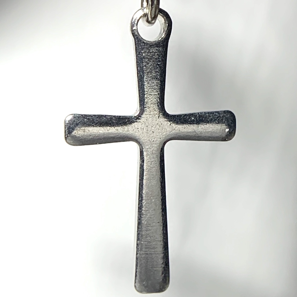 【再販】ガーネットとクロスのイヤーカフ