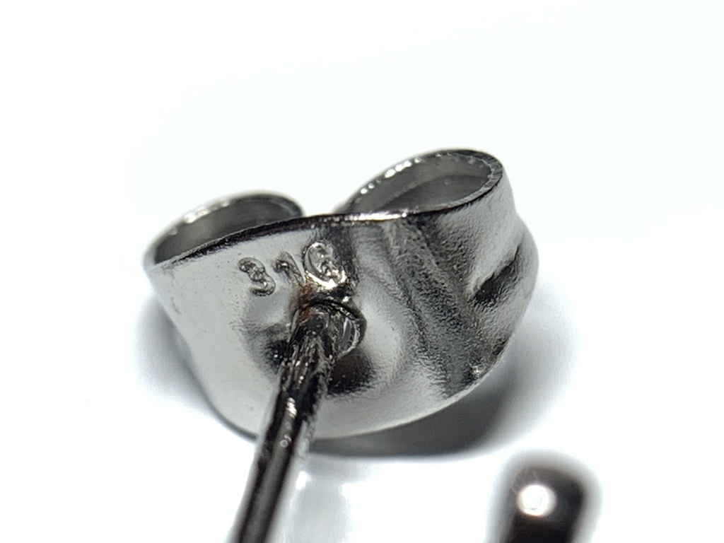 【1個売り】ガーネットとクロスのピアス&イヤーカフ