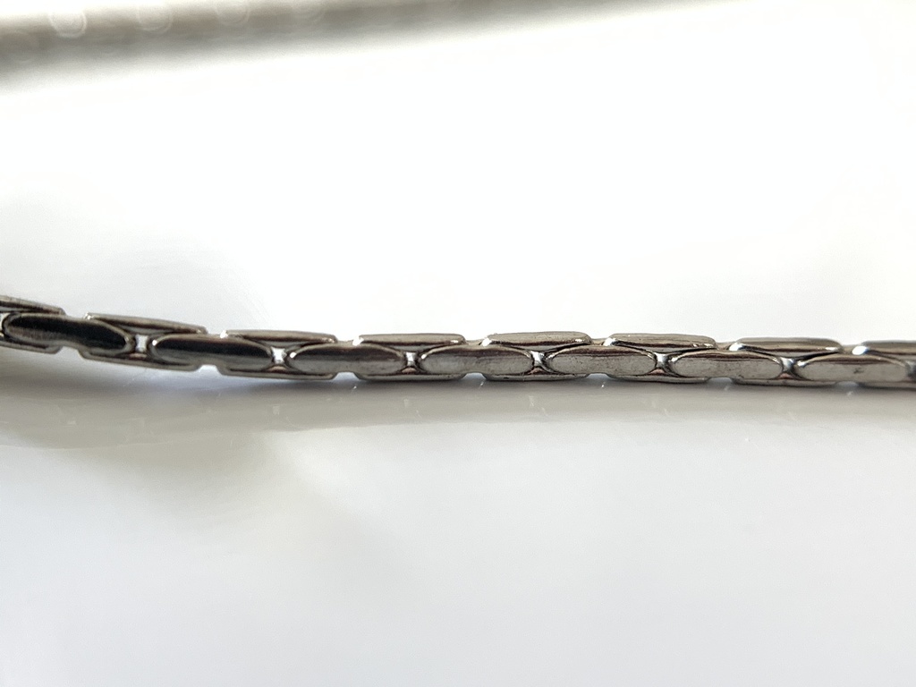 タンザナイトと紫陽花のネックレス