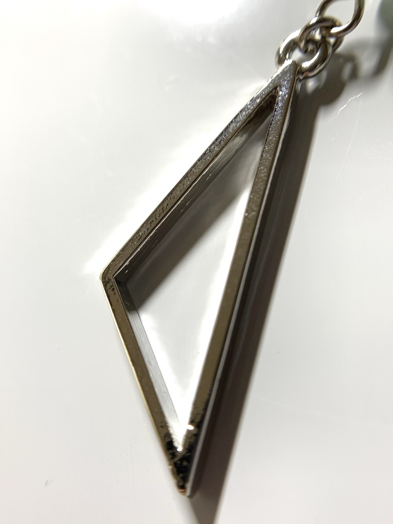 フローライトとスクエアとトライアングルのしおり