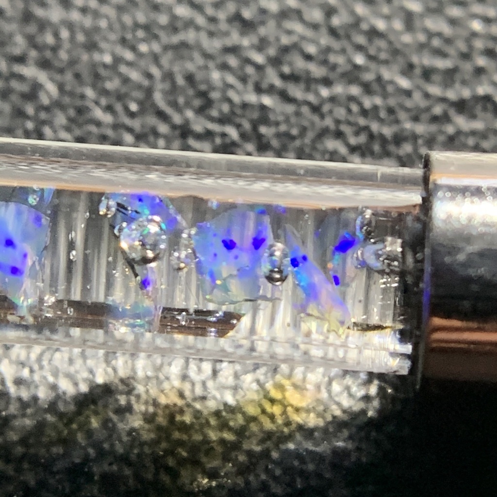 (訳あり)オパール入り試験管(小)F