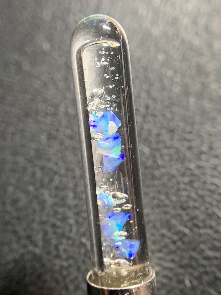 (訳あり)オパール入り試験管(小)F