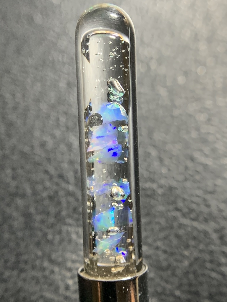 (訳あり)オパール入り試験管(小)F