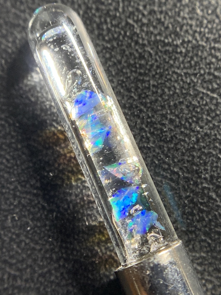 (訳あり)オパール入り試験管(小)F