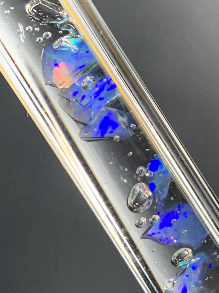 (訳あり)オパール入り試験管(小)F