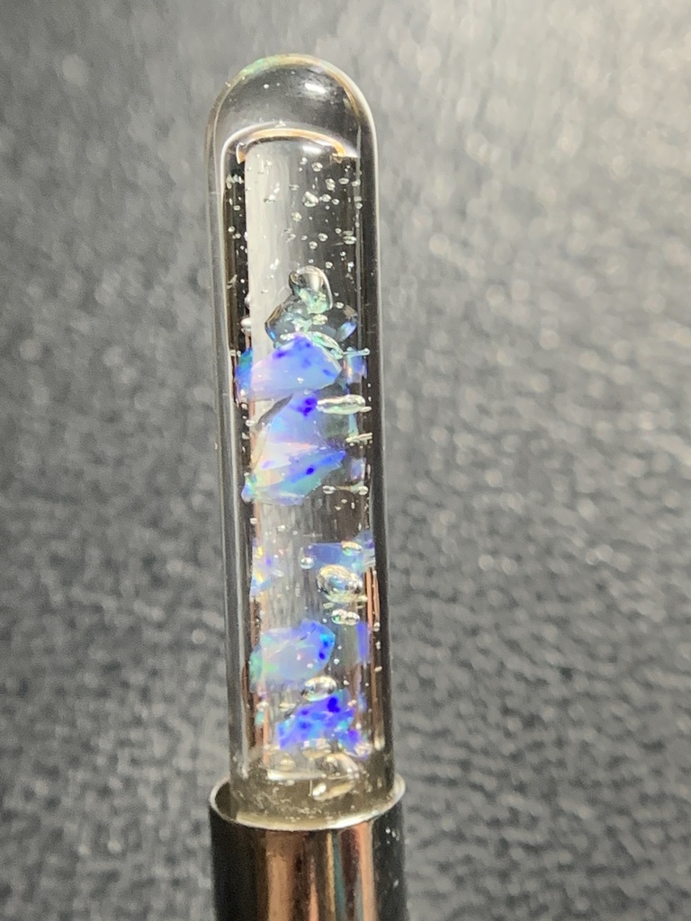 (訳あり)オパール入り試験管(小)F