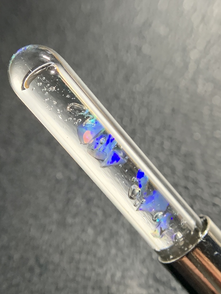 (訳あり)オパール入り試験管(小)F