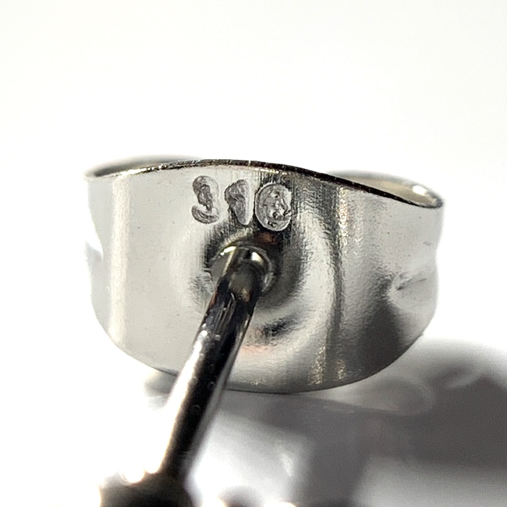 【1個売り】タンザナイトとネコのピアス