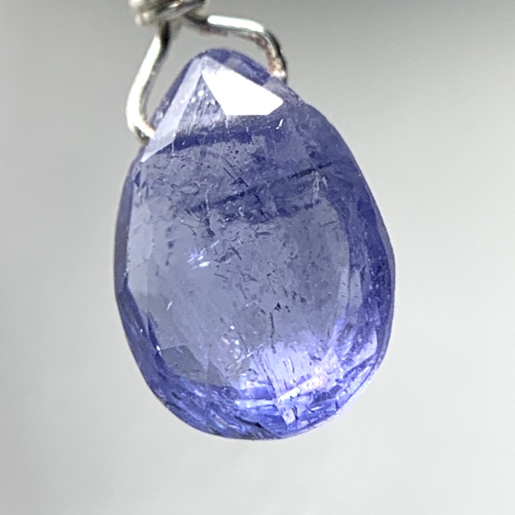 【1個売り】タンザナイトとネコのピアス