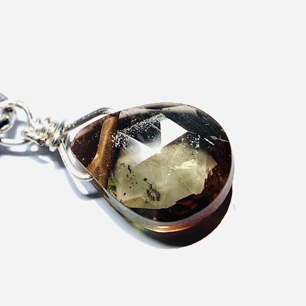 【1個売り】アンダリュサイトとチェーンのピアス