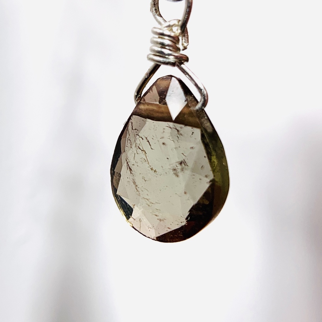 【1個売り】アンダリュサイトとチェーンのピアス