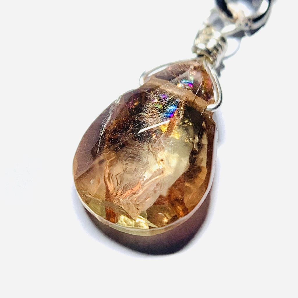 【1個売り】アンダリュサイトとチェーンのピアス