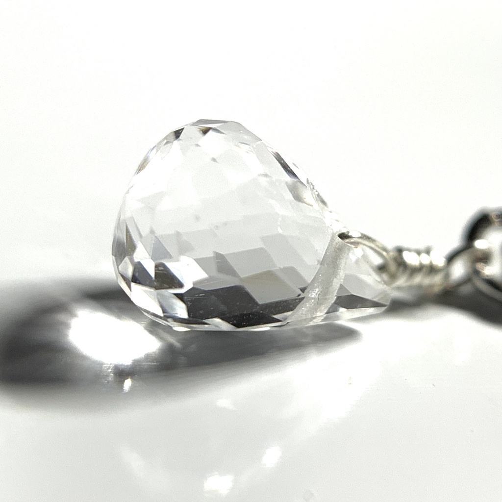 ダイヤモンドクォーツと水晶のしおり