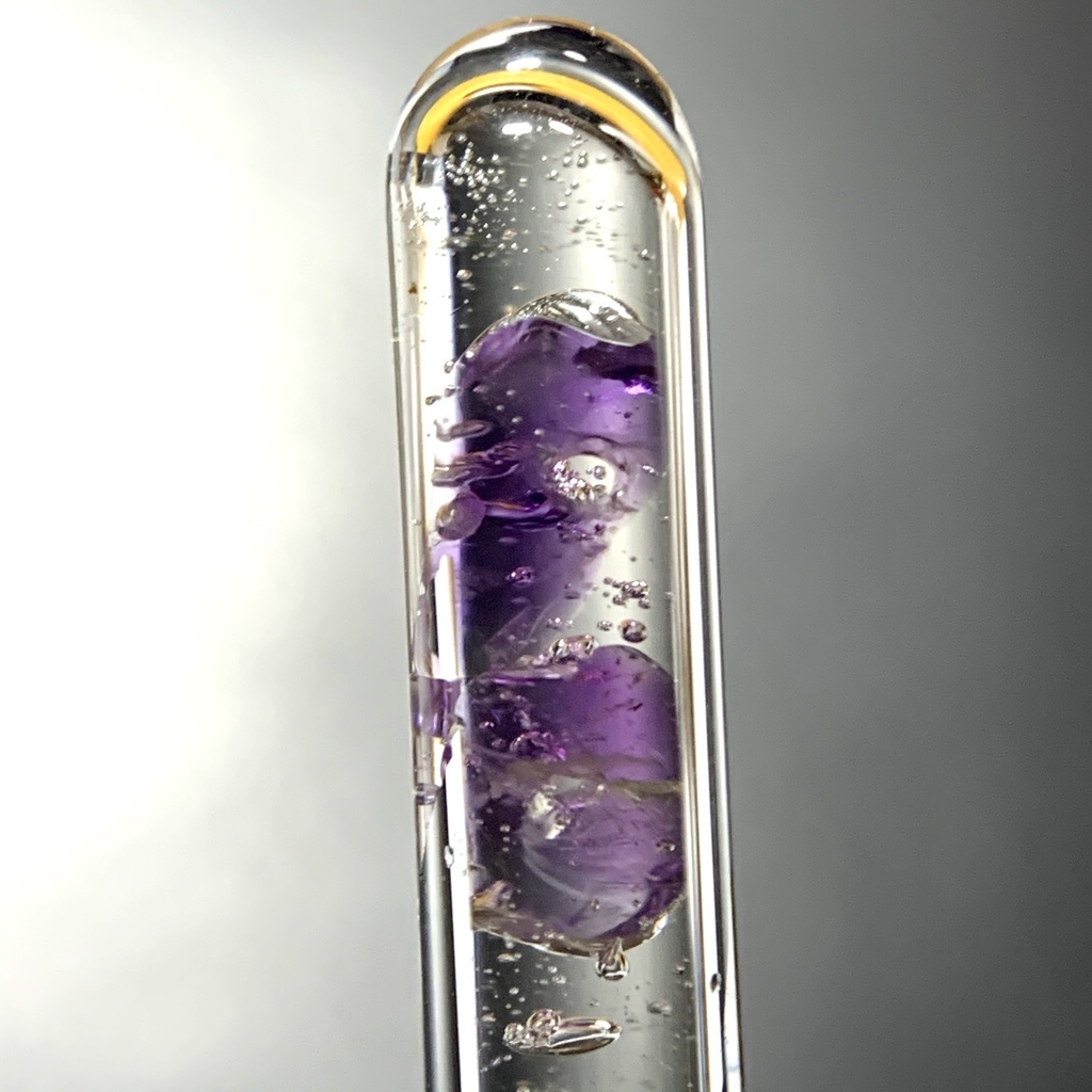 アメジスト入り試験管(小)B