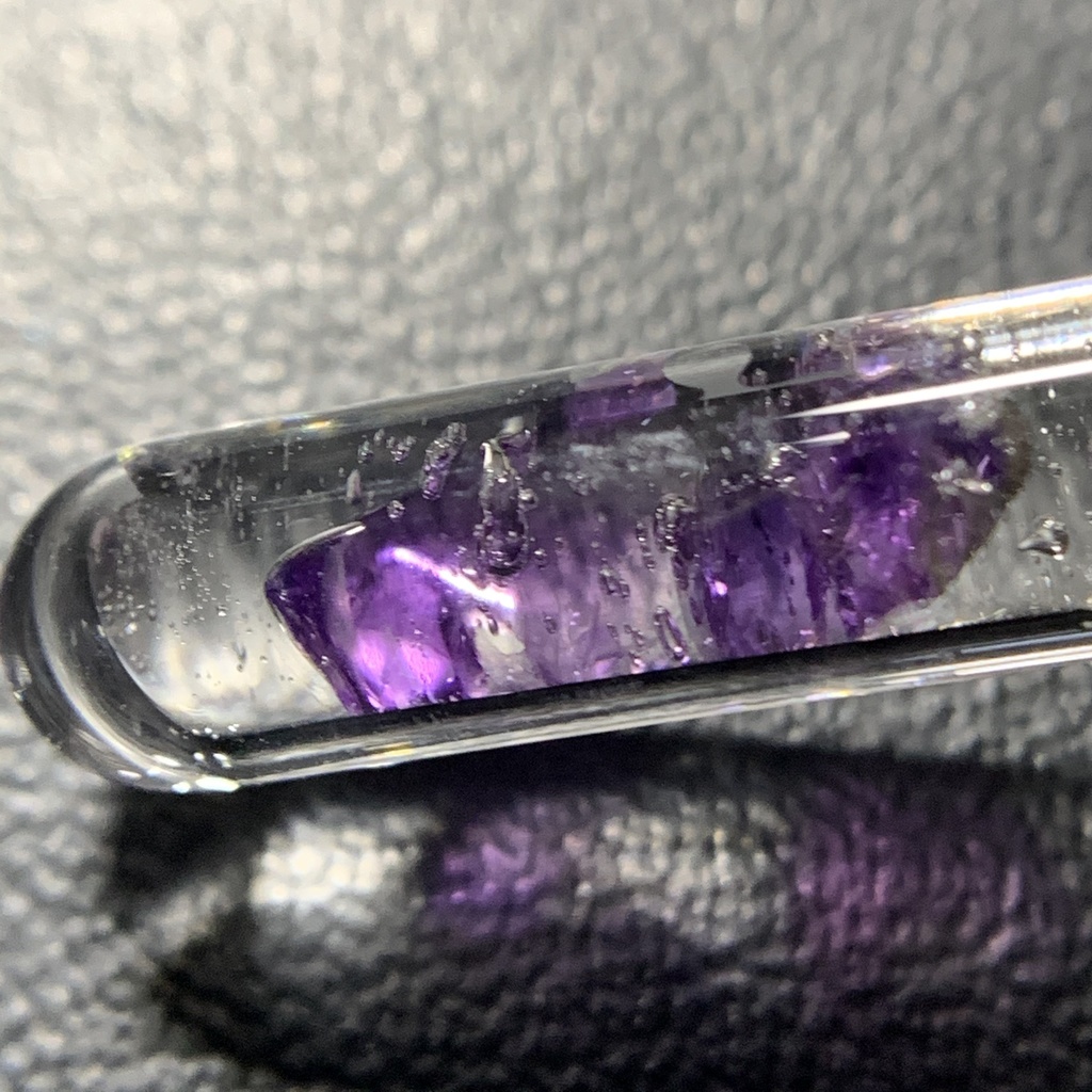 アメジスト入り試験管(小)B