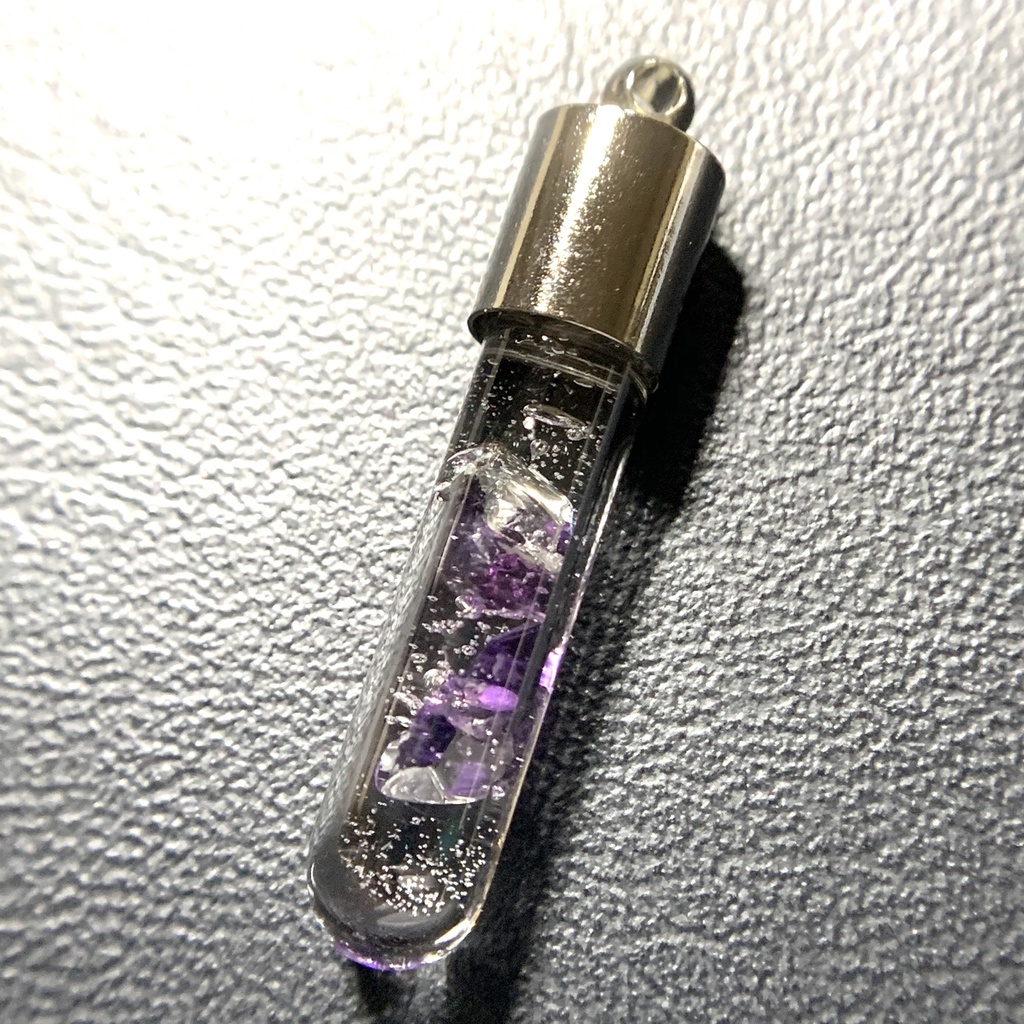 アメジスト入り試験管(小)B