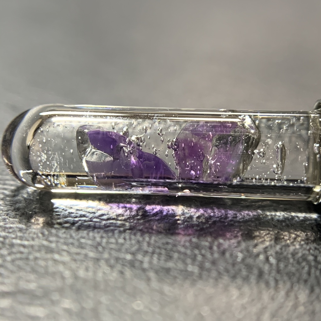 アメジスト入り試験管(小)B