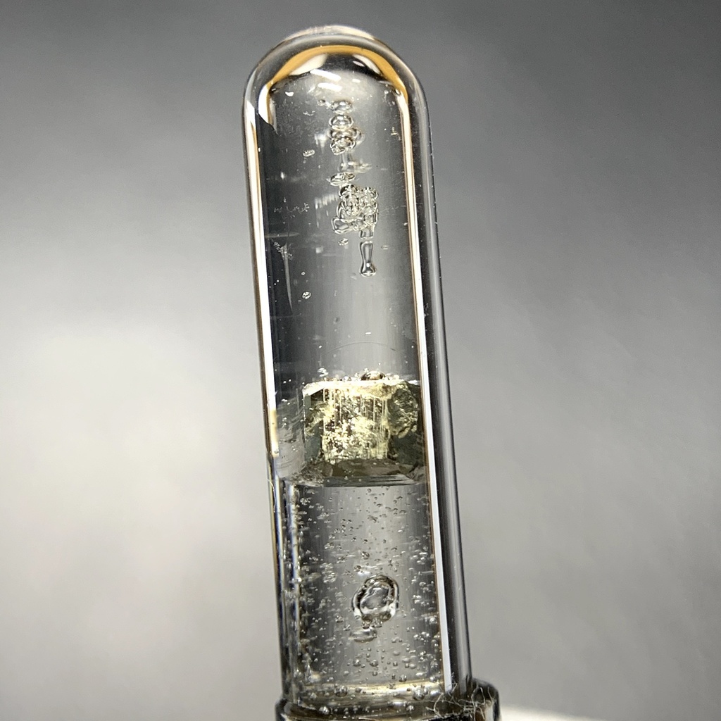 パイライト(黄鉄鉱)入り試験管(小)