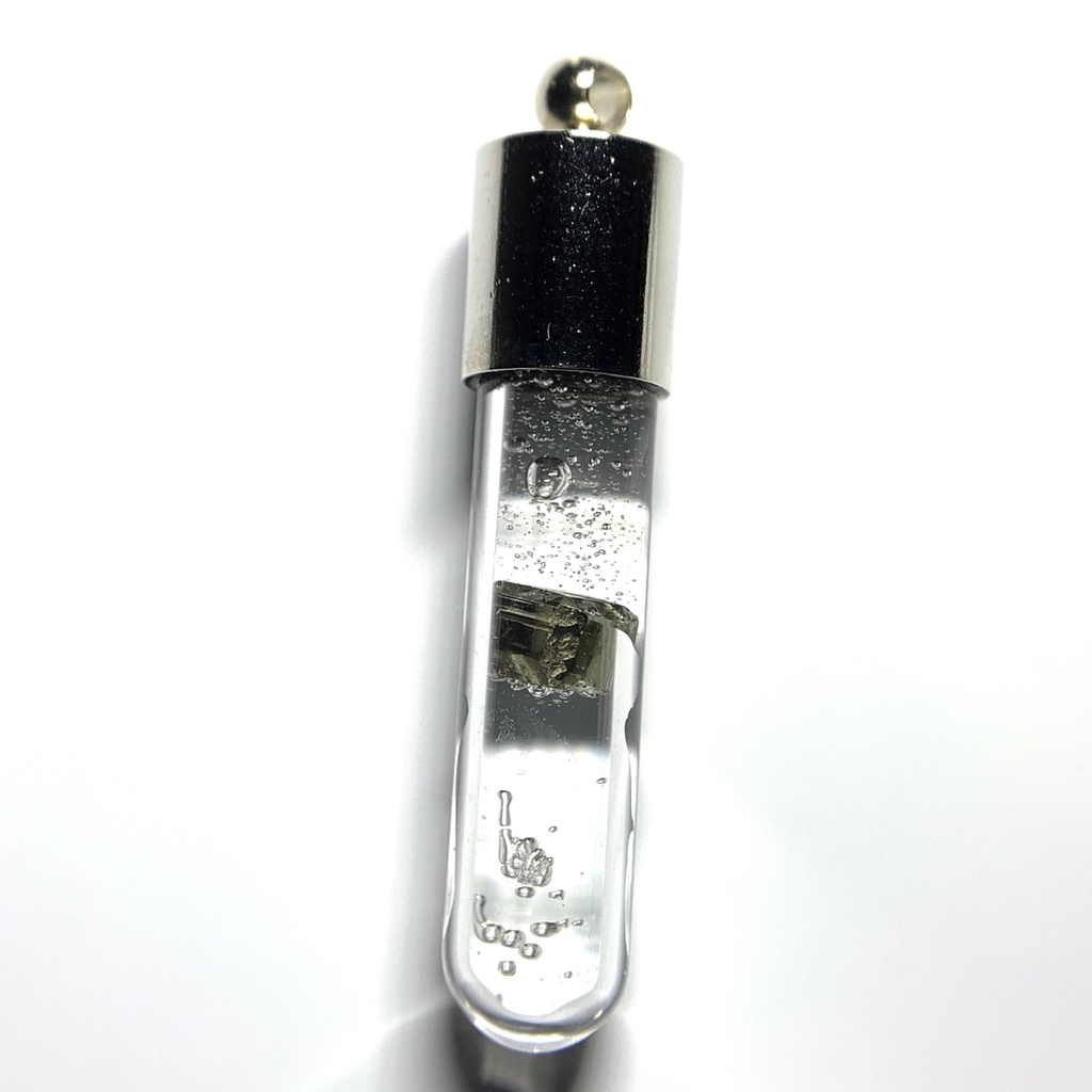 パイライト(黄鉄鉱)入り試験管(小)