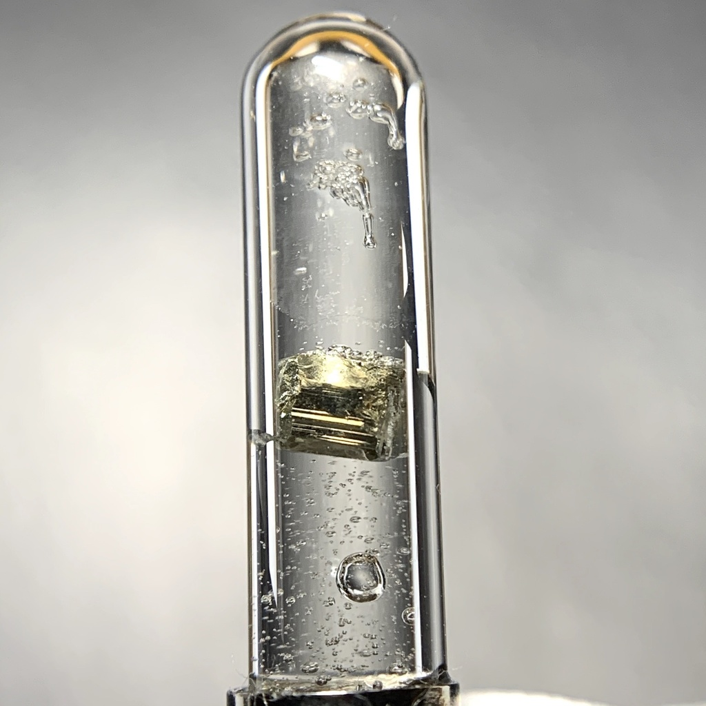 パイライト(黄鉄鉱)入り試験管(小)