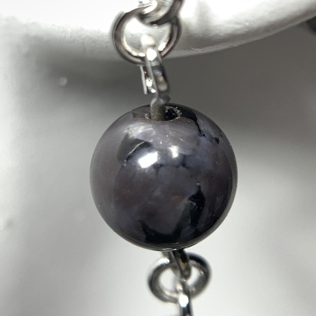 【1個売り】インディゴガブロとスティックのピアス