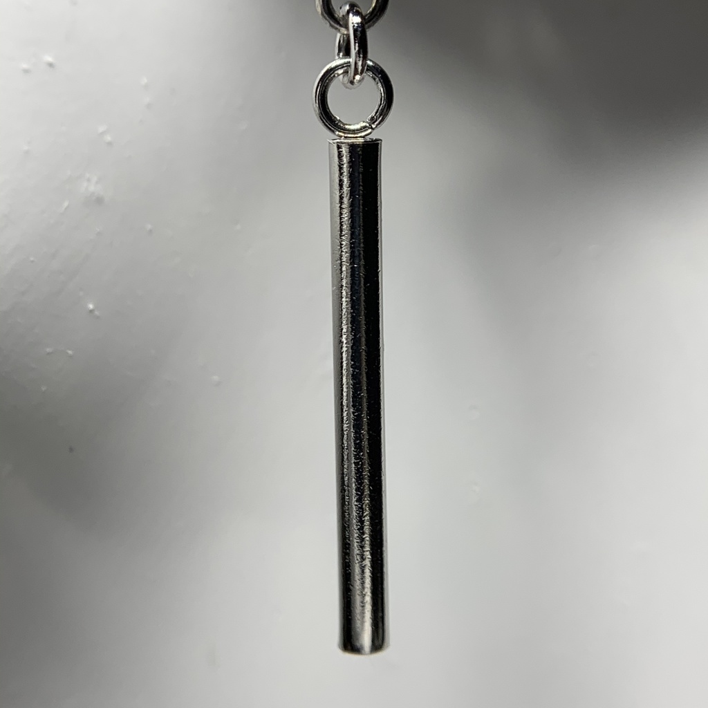 【1個売り】インディゴガブロとスティックのピアス