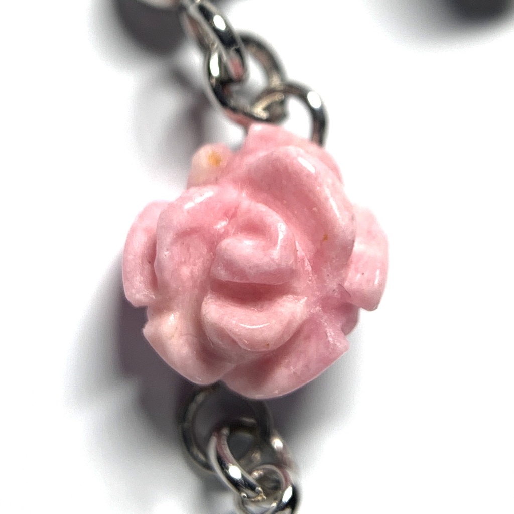 【1個売り】ロードナイトの薔薇のピアス