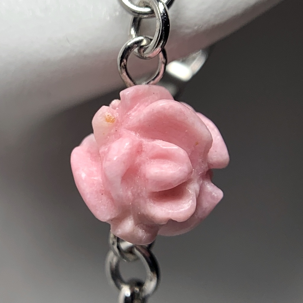 【1個売り】ロードナイトの薔薇のピアス