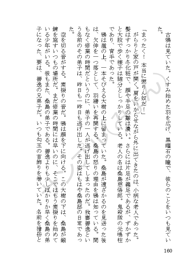 【1/29頒布】眶の灯火