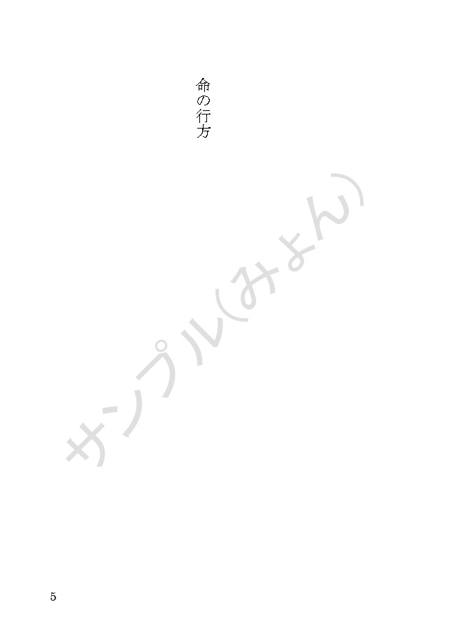 【1/29頒布】眶の灯火