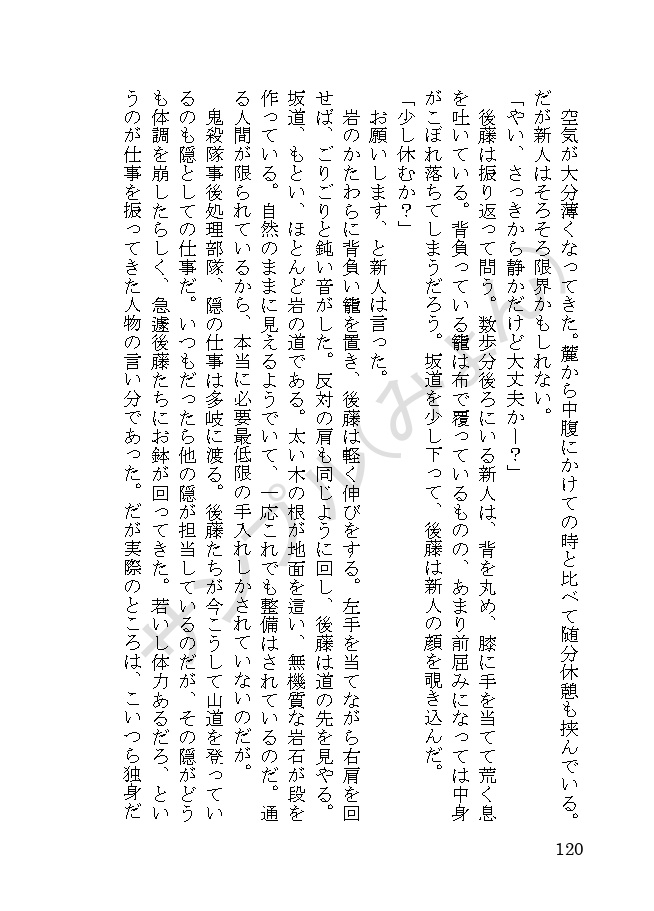 【1/29頒布】眶の灯火