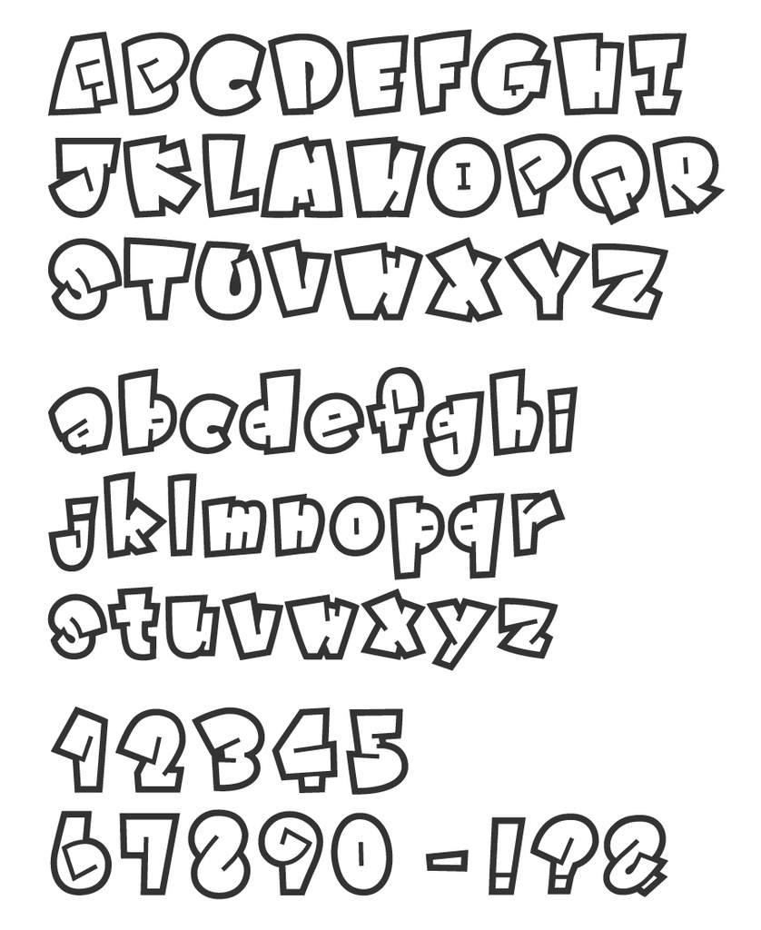 POOLBAG font (FULL)