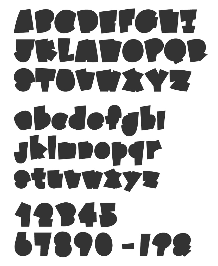 POOLBAG font (FULL)