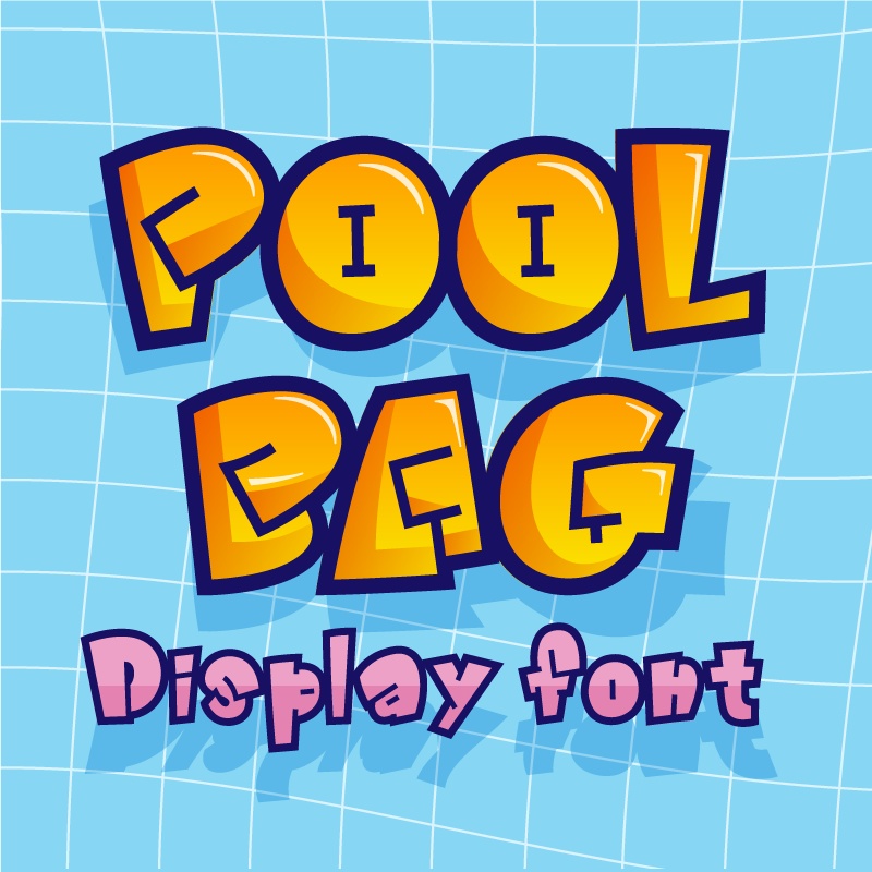 POOLBAG font (FULL)