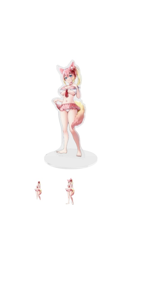 狐乃娘あんず水着アクリルフィギュア2026
