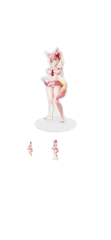 狐乃娘あんず水着アクリルフィギュア2026