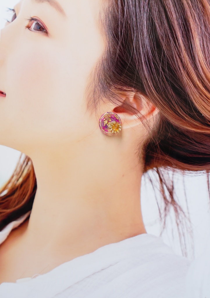 斉藤タカ丸モチーフイヤリング・ピアス