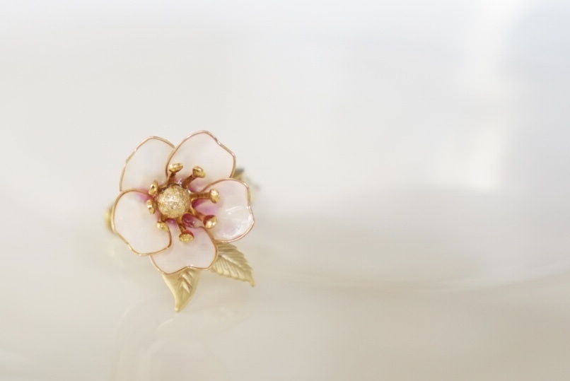 桜モチーフアクセサリー