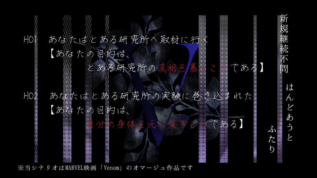 【CoC6版】Vの浸食