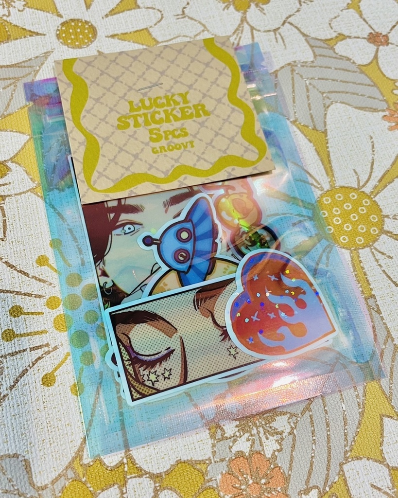 ステッカー『GROOVY』