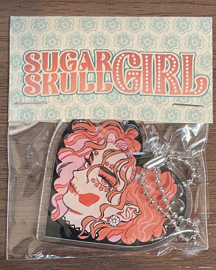 SUGAR SKULL GIRL アクキー