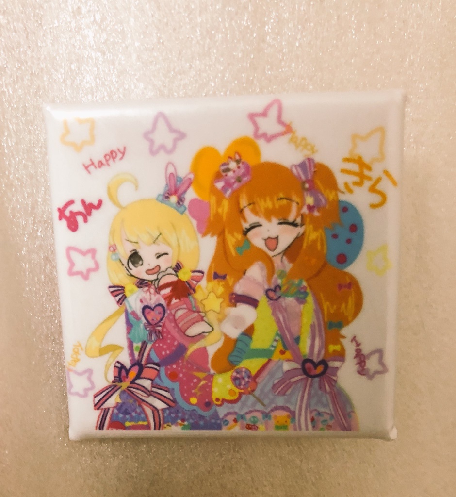 あんきら缶バッジ